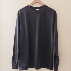 Men's Long Sleeve Black Tee